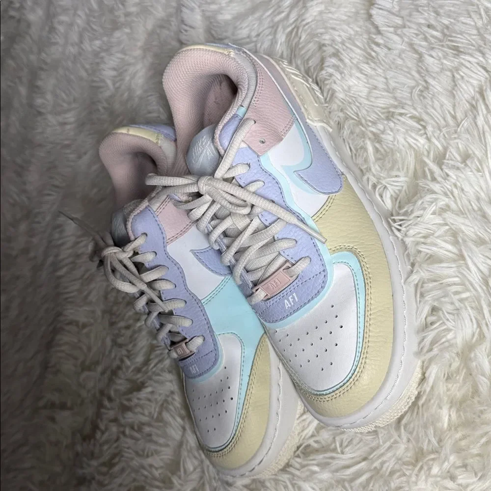 Nike Cream and White Sneakers